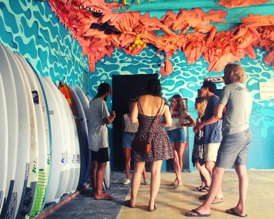 Cliff Surf House Hostel Santa Cruz  Luaran gambar
